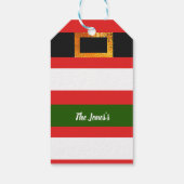 サンタクロース・クリスマス ギフトタグ (裏面)