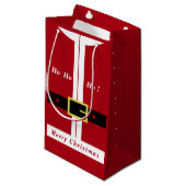 サンタクロース クリスマス ギフトバッグ - ユニーク (正面アングル)