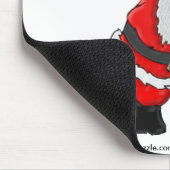 サンタクロース、クリスマス・ギフト神父 マウスパッド (コーナー)