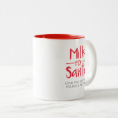 サンタクロース・クリスマス ツートーンマグカップ (正面右)