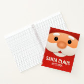 サンタクロース クリスマス ノート カバー (内部)