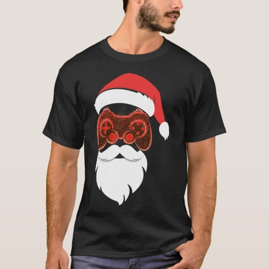 サンタクロース クリスマス パジャマ Tシャツ (正面)