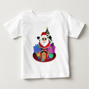 サンタクロース – クリスマス ベビーTシャツ