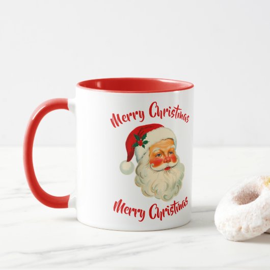 サンタクロース クリスマス マグカップ (ドーナツ)