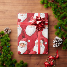 サンタクロース・クリスマス ラッピングペーパー