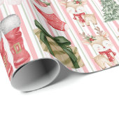 サンタクロース, クリスマス ラッピングペーパー (ロールコーナー)