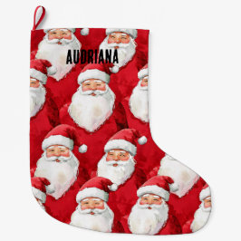 サンタクロース・クリスマス ラージクリスマスストッキング