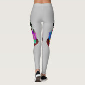 サンタクロース – クリスマス レギンス (裏面)