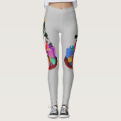 サンタクロース – クリスマス レギンス (正面)