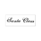 サンタクロース クリスマス 手書き スクリプト 署名 ラバースタンプ (インプリント)
