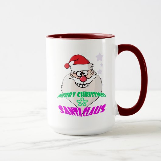 サンタクロース・グラス マグカップ (右)