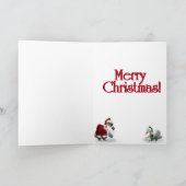 サンタクロース・グースクリスマス シーズンカード (内部)