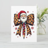 サンタクロース コケッティ ボウ 学校 教師 招待状 (スタンド正面)