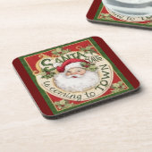 サンタクロース コースター (左側)