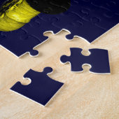 サンタクロース・サクソフォン奏者 ジグソーパズル (側面)