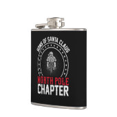 サンタクロース,サンタオンバイク フラスク (左)