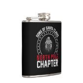 サンタクロース,サンタオンバイク フラスク (右)