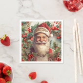 サンタクロース・サンニコラス・クリスマス スタンダードカクテルナプキン (インサイチュ)