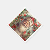 サンタクロース・サンニコラス・クリスマス スタンダードカクテルナプキン (角)