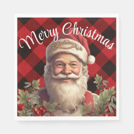 サンタクロース・サンニコラス・クリスマス スタンダードランチョンナプキン