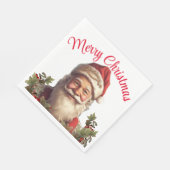 サンタクロース・サンニコラス・クリスマス スタンダードランチョンナプキン (角)