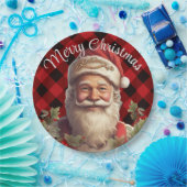 サンタクロース・サンニコラス・クリスマス ペーパープレート (パーティー)