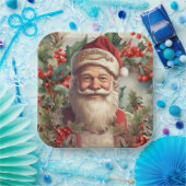 サンタクロース・サンニコラス・クリスマス ペーパープレート (パーティー)