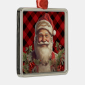 サンタクロース・サンニコラス・クリスマス メタルオーナメント (右)