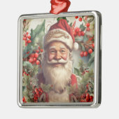 サンタクロース・サンニコラス・クリスマス メタルオーナメント (左)