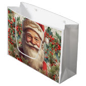 サンタクロース・サンニコラス・クリスマス ラージペーパーバッグ (正面アングル)