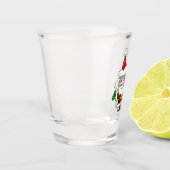 サンタクロース ショットグラス (左)