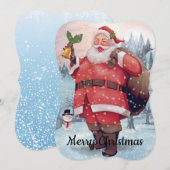 サンタクロース シーズンカード (正面/裏面)