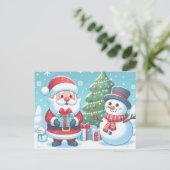 サンタクロース シーズンポストカード (スタンド正面)