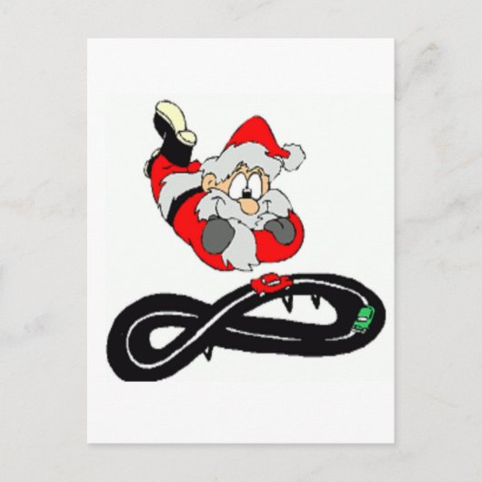 サンタクロース シーズンポストカード (正面)