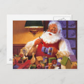 サンタクロース シーズンポストカード (正面/裏面)