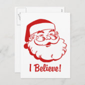 サンタクロース シーズンポストカード (正面/裏面)