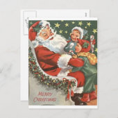 サンタクロース シーズンポストカード (正面/裏面)
