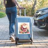 サンタクロース シール (スーツケースインサイチュ)