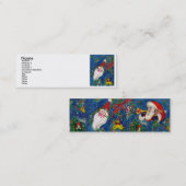 サンタクロース スキニー名刺 (正面/裏面)