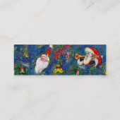 サンタクロース スキニー名刺 (裏面)