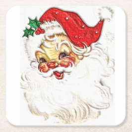 サンタクロース スクエアペーパーコースター