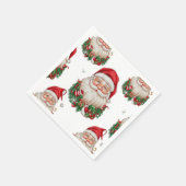 サンタクロース スタンダードカクテルナプキン (角)