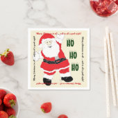 サンタクロース スタンダードカクテルナプキン (インサイチュ)