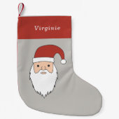 サンタクロース スモールクリスマスストッキング (正面)