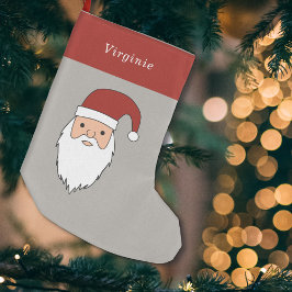 サンタクロース スモールクリスマスストッキング