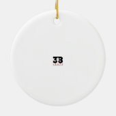 サンタクロース セラミックオーナメント (裏面)