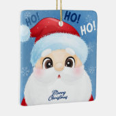 サンタクロース セラミックオーナメント (右)