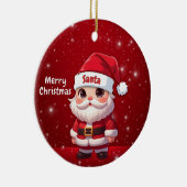 サンタクロース 🎅🎄 セラミックオーナメント (右)
