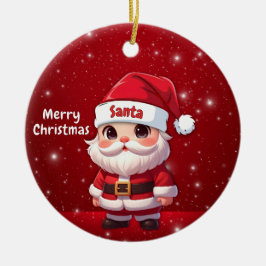 サンタクロース 🎅🎄 セラミックオーナメント