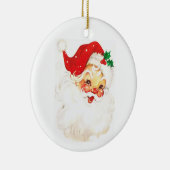 サンタクロース セラミックオーナメント (右)